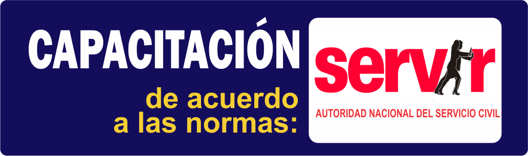 CAPACITACION DER ACUERDO A LAS NORMAS SERVIR