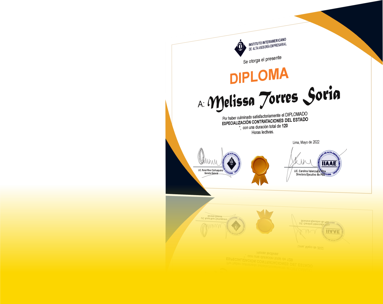 certificad png